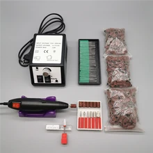 Профессиональный электрический Фрезер для ногтей 20000 ОБ/мин, фрезер для маникюра, педикюра, напильники, набор инструментов, полировщик для ногтей, шлифовальный станок для остекления