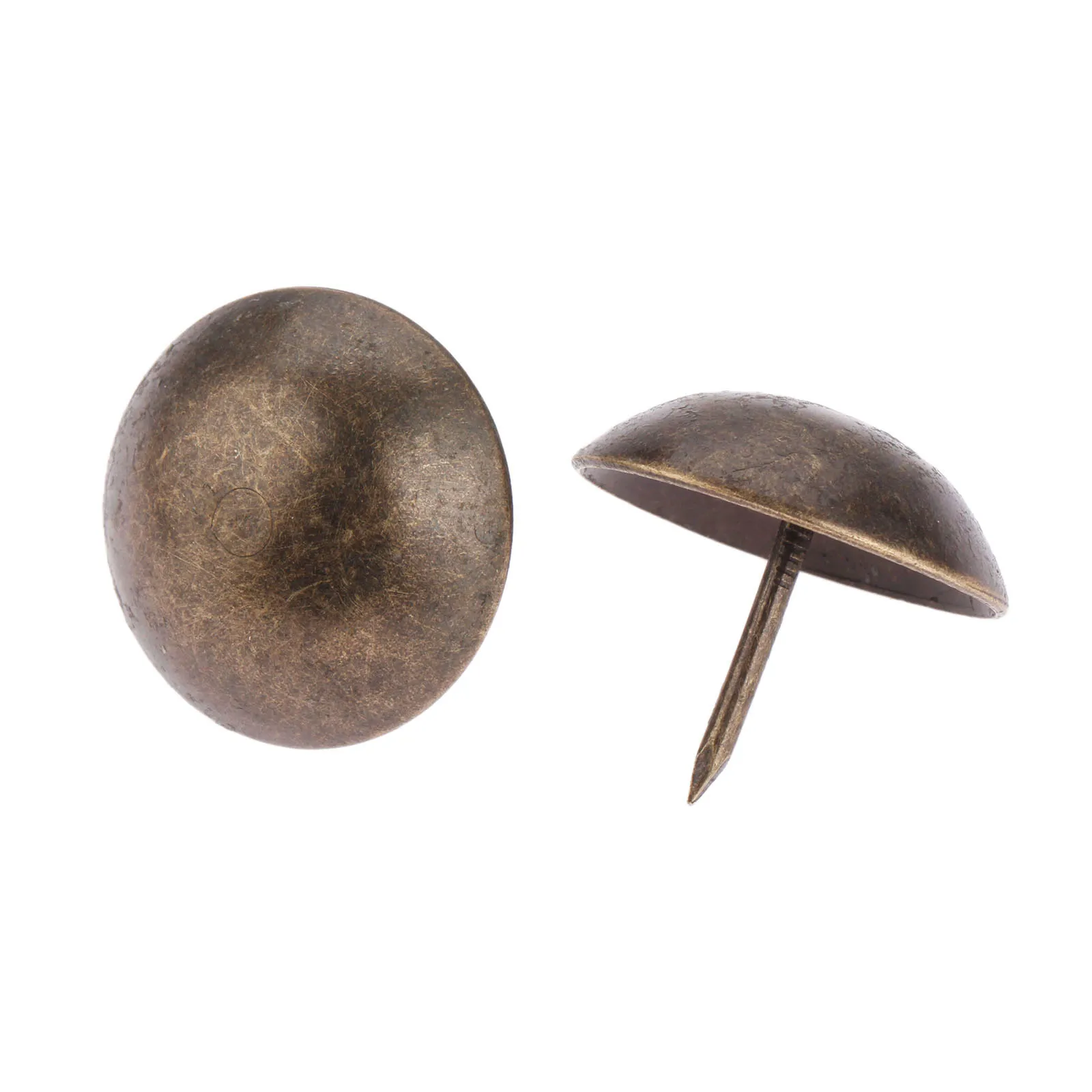 Upholstery Nail 10pcs/lot Upholstery Nails 25mm*25mm Round Head Tack Stud Decor Furniture Hardware Sofa Jewelry Box Door