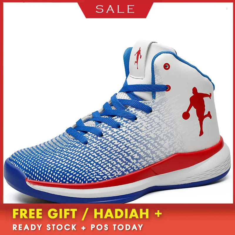 

BOUSSAC Basketball Shoes Mens Boys Basketball Boots Light High Ankle Zapatillas De Baloncesto Outdoor Plus Size Mens Sneakers