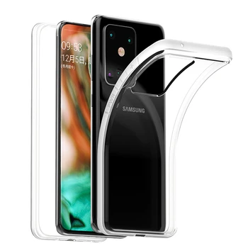 

2MM Strong Protection Soft Thick TPU Case for Samsung Galaxy S20 Ultra S8 S9 S10 A51 A71 A01 A10S A20S A50 A70 A30S Clear Cover
