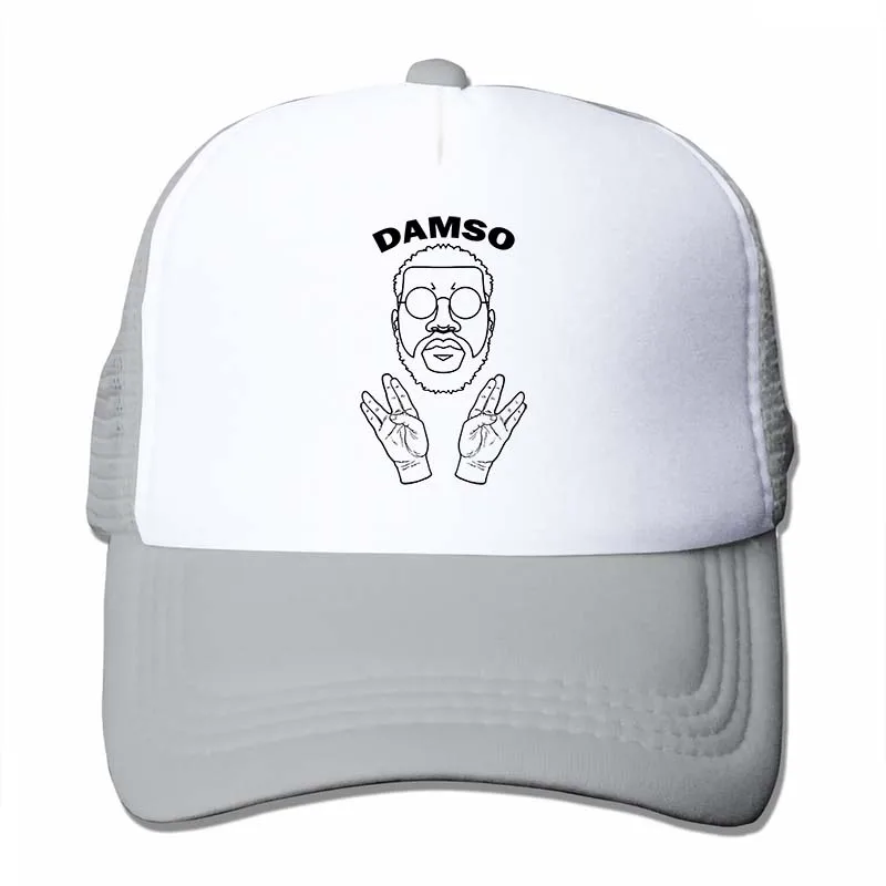 Damso Vie бейсбольная кепка для мужчин и женщин, Кепка-Дальнобойщик, модная Регулируемая Кепка - Цвет: 4-Gray