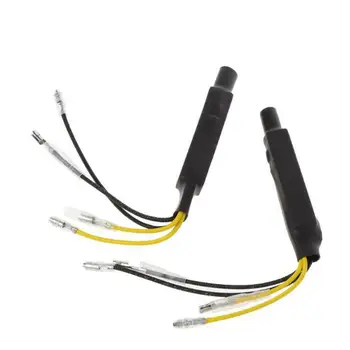 

Motorcycle LED Turn Signal Decoder Unilateral Lead Universal Steering Fault Elimination Resistor Decoder