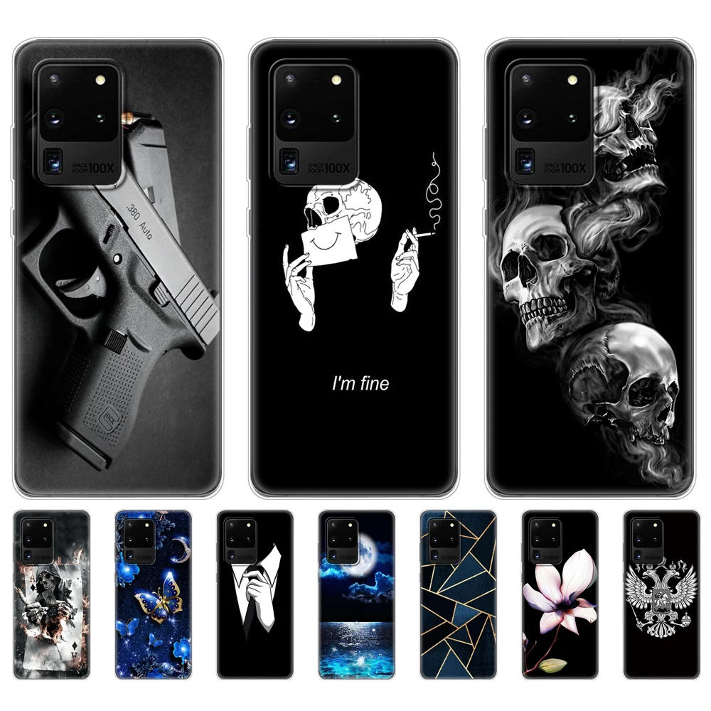 Per Samsung Galaxy S20 Custodia In Silicone Della Copertura Di Tpu Per Samsung Galaxy S20 Più Cassa Del Telefono Per Samsung Galaxy S20 Ultra S 20 + C