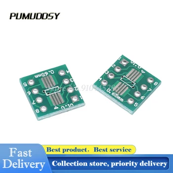 

20PCS/Lot TSSOP8 SSOP8 SOP8 to DIP8 Interposer Module PCB Board Adapter Plate diy