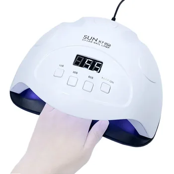 

New 90W Nail Phototherapy Lamp Nail Uv Led Nail Dryer Automatic Sensor for Curing Gel Polishing Nail Art Tool 10S 30S 60S 99Slcd