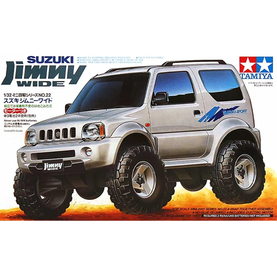 Модель Тамия строительные наборы для автомобилей 1/32 весы Suzuki Jimny сборка игрушка