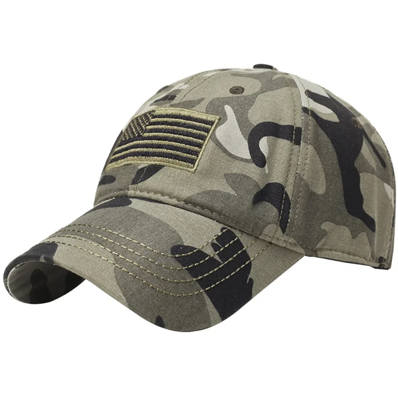 Outdoor Sport Running Cycling Hats Flag Embroidery Hat Thin Blue Line Flag Low Profile Tactical Hats Embroidered Cap