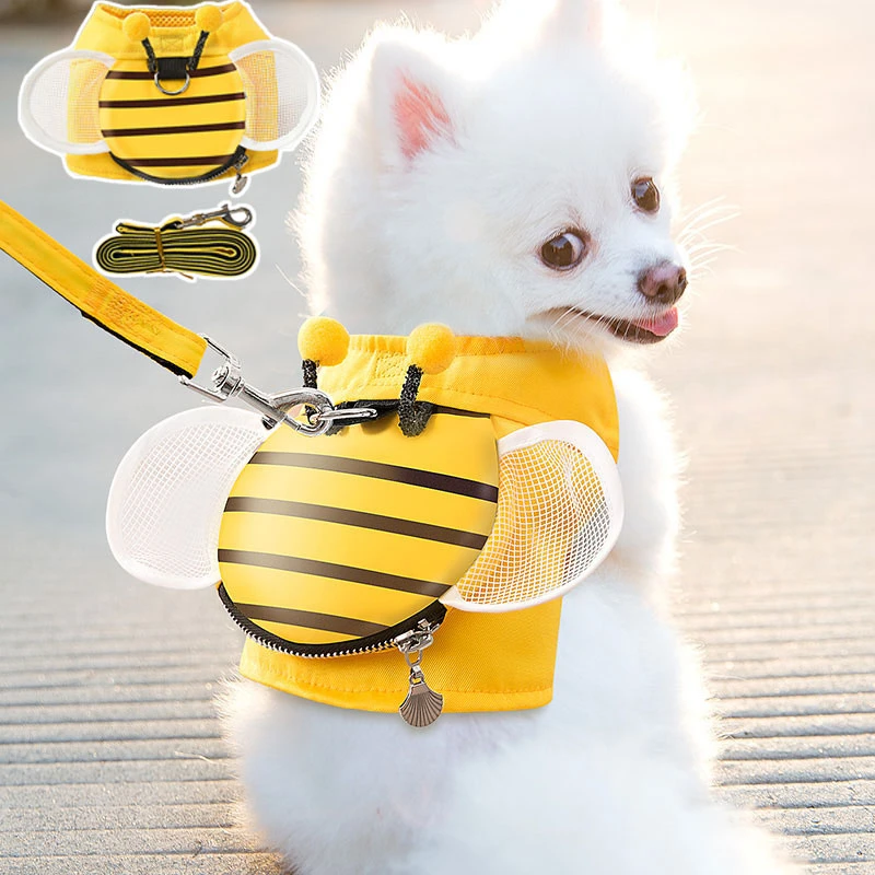 Sinis Ontkennen uitsterven Leuke Dierbenodigdheden Little Bee Hondenriem Voor Hiromi Vest Soort  Comfortabele Geschikt Hond Keten Gepersonaliseerde Halsband  Dropshipping|Riemen| - AliExpress