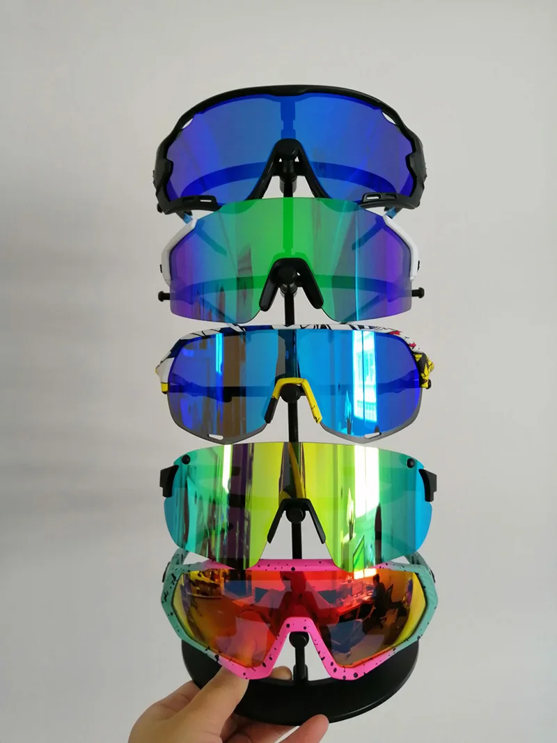 JBR, поляризационные линзы красного, синего и зеленого цвета, фотохромные Сменные линзы, велосипедные солнцезащитные очки, очки без рамки