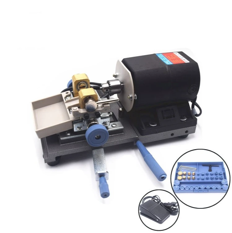 Jewelry punching machine high-power Wenwan punching equipment drill blue box jewelry processing mold polishing car tsui carve teeth carved carving wenwan drilling thread drill bit