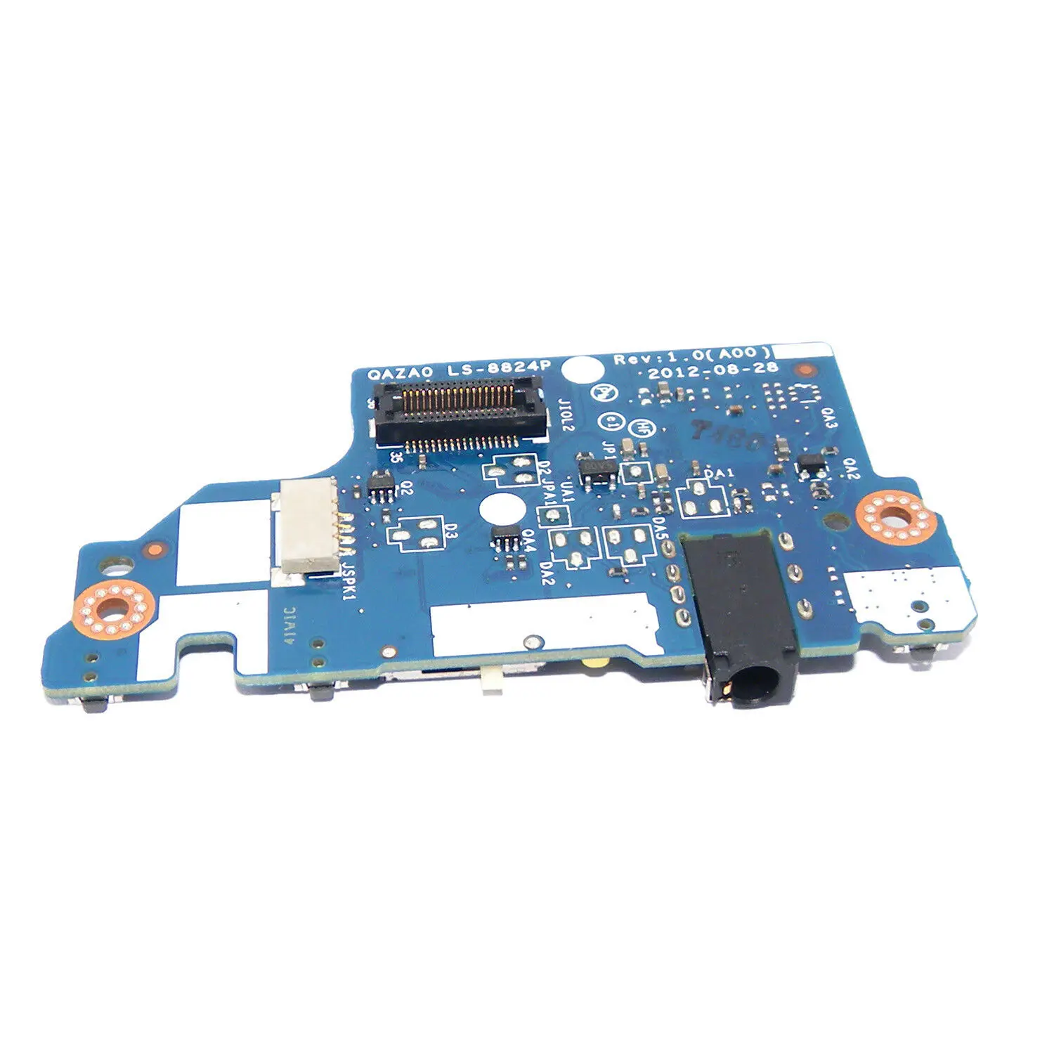JIANGLUNNEW OEM Audio headphone jack port Power Button for Dell XPS 12 9Q23 LS 8824P