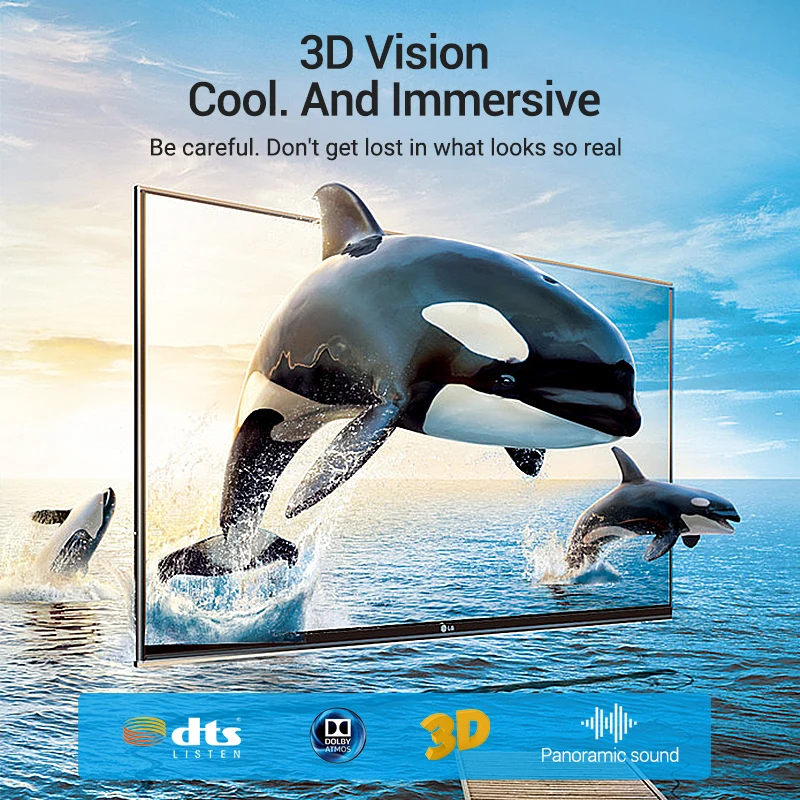 Кабель Vention HDMI 2,1 8 k@ 60Hz высокоскоростной 48 Гбит/с HDMI кабель для Apple tv PS4 мультимедийный интерфейсный кабель высокой четкости HDMI