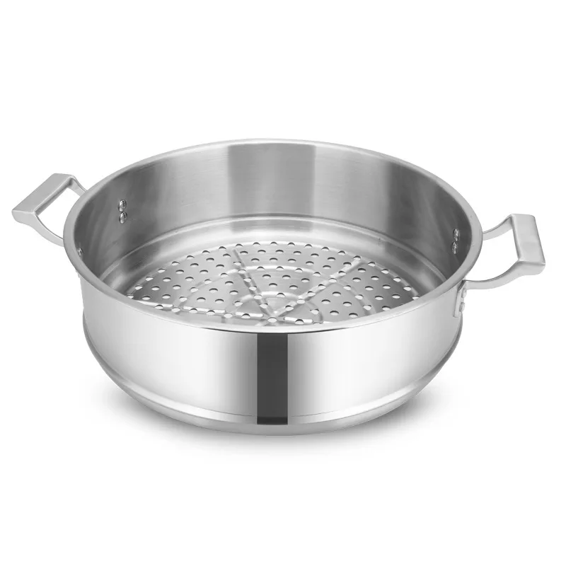 

Lxbf Commercial Use Stew Pot Collocation Steamer 32 Cm 36 Cm 40 Cm Stainless Steel Steamer
