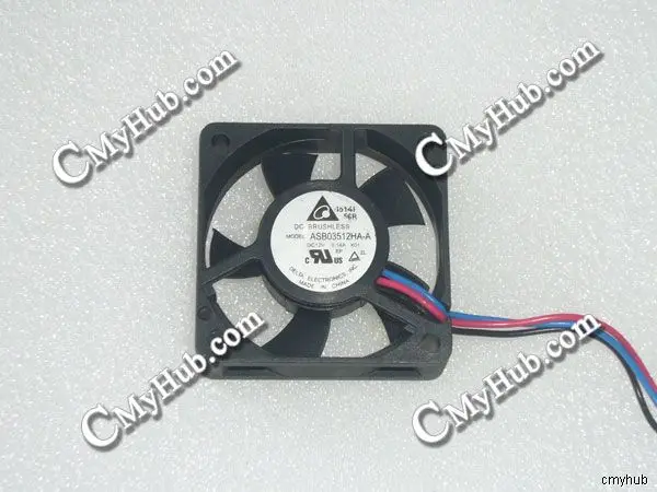 

For DELTA ELECTRONICS ASB03512HA-A X01 DC12V 0.14A 3510 3.5CM 35mm 35x35x10mm 3pin Cooling Fan