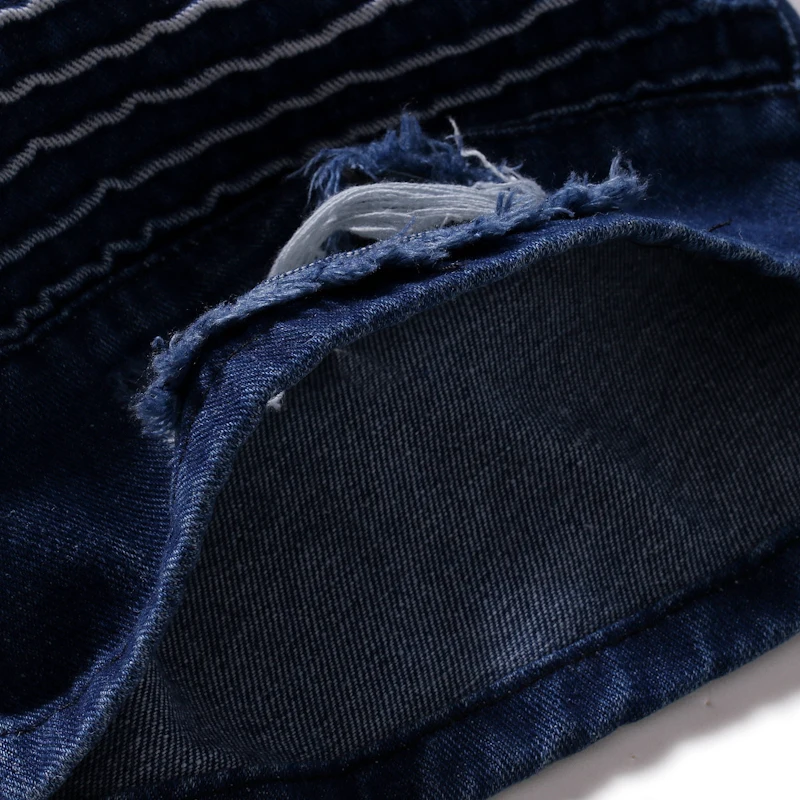 Новые летние джинсовые шорты мужские Стрейчевые тонкие короткие джинсы мужские дизайнерские хлопковые повседневные шорты с потертостями и шорты до колена S-2XL