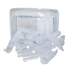 30 шт./компл. 5 Размеры Ангел бигуди спиральные метчики для станка мгновенный Лапша волос Стиль холодной бигуди-коклюшки бары бигуди парикмахер укладка инструмент 1394