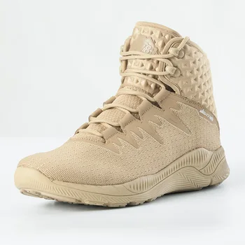 

Outdoor Ultra Light Tactical Combat Boots Summer Breathable Desert Hiking Boot Climbing Hunting Army Fan Training Military Shoes