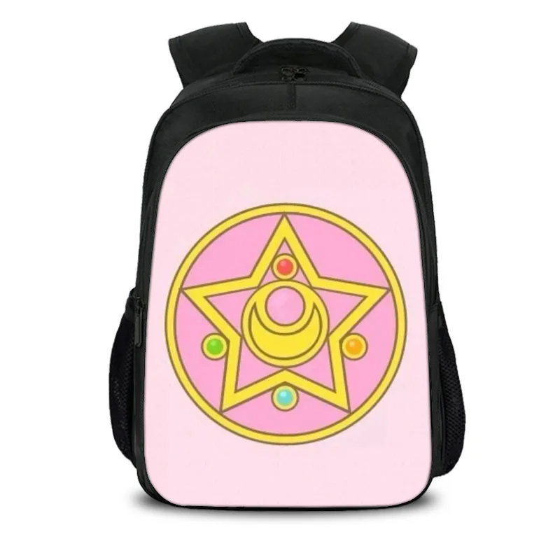 Style 8 15,7 дюймов карта Captor Sakura аниме мальчик девочки школьная сумка Книга Сумка Рюкзак Дети студентов Mochila обратно в школьный подарок - Цвет: Style 8