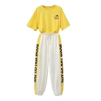 

2020 Summer Clothes For Women Large Plus Size 5XL sports suit Top And Pant Two Piece Set Sportwear Tracksuit Matching Set outfit