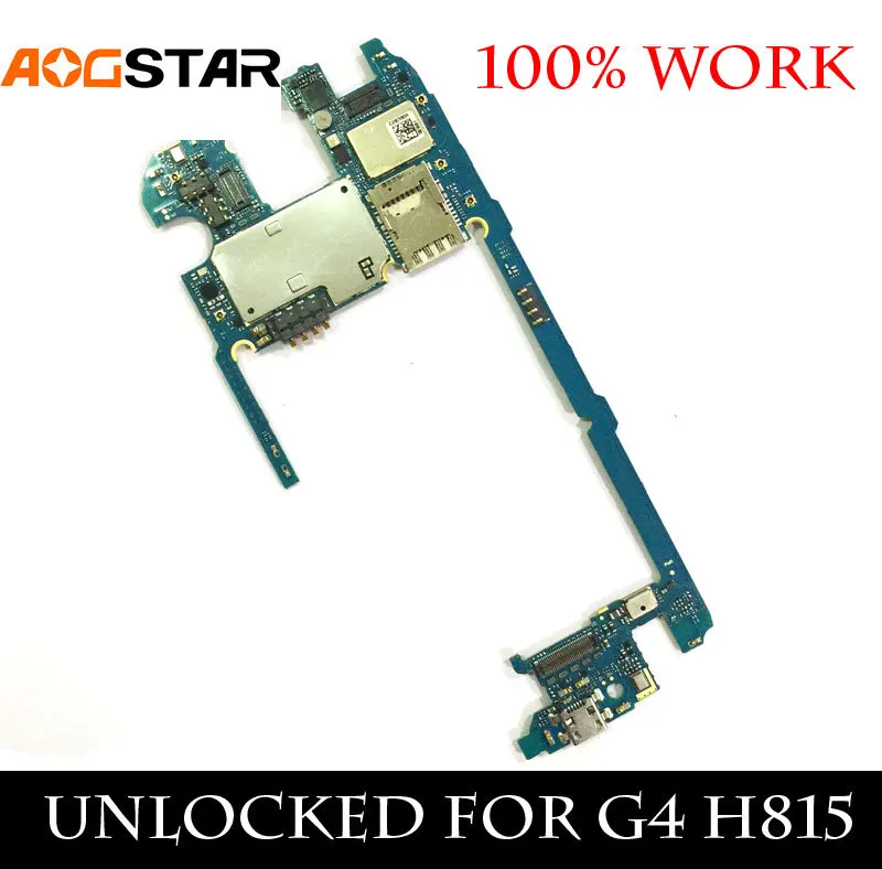  Aogstar Unlocked For G4 Boards Mobile Electronic Panel Motherboard 32GB For LG G4 H815 Internationa