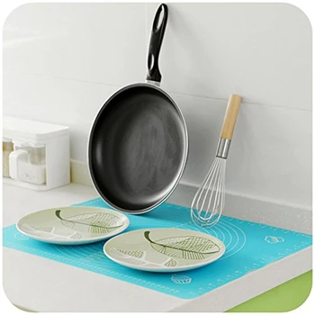 

Reusable Non-Stick Silicone Baking Mat for Pastry Rolling with Measurements for Housewife, Cooking Enthusiasts