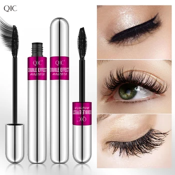 QIC Double-ended Mascara Thick Curling Eyelashes Waterproof Sweat-proof Not Easy to Smudge Quick Dry Eye Lashes Eye Makeup TSLM2 1