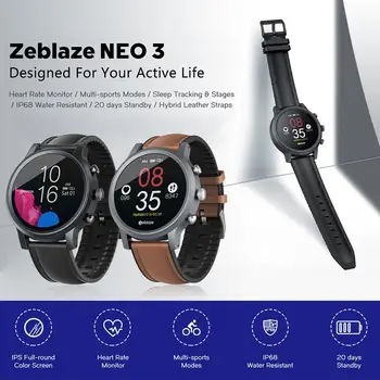

New Zeblaze Smart Sport Watch IP68 Waterproof Fitness Tracker Pedometer Bluetooth4.0 for IOS 9.0 Android 4.4 and Up Smart Phones