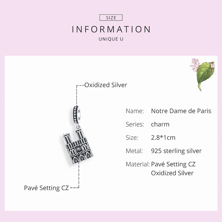 Браслет Pandora,, 925 пробы, серебряный, Европейский, древний, подвески в виде замка, S925, стенные бусины для изготовления ювелирных изделий