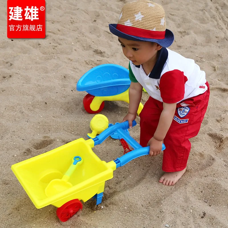 Детская игрушка для пляжа костюм пляжный Pushcart Baby Ming Zi шпатель для дноуглубительных работ Инструмент для песочного фильтра