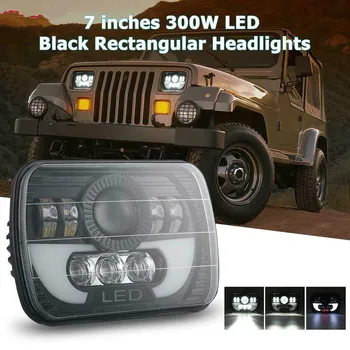 

9-30V Car LED headlights for jeep Wrangler DRL SUV LED headlights
