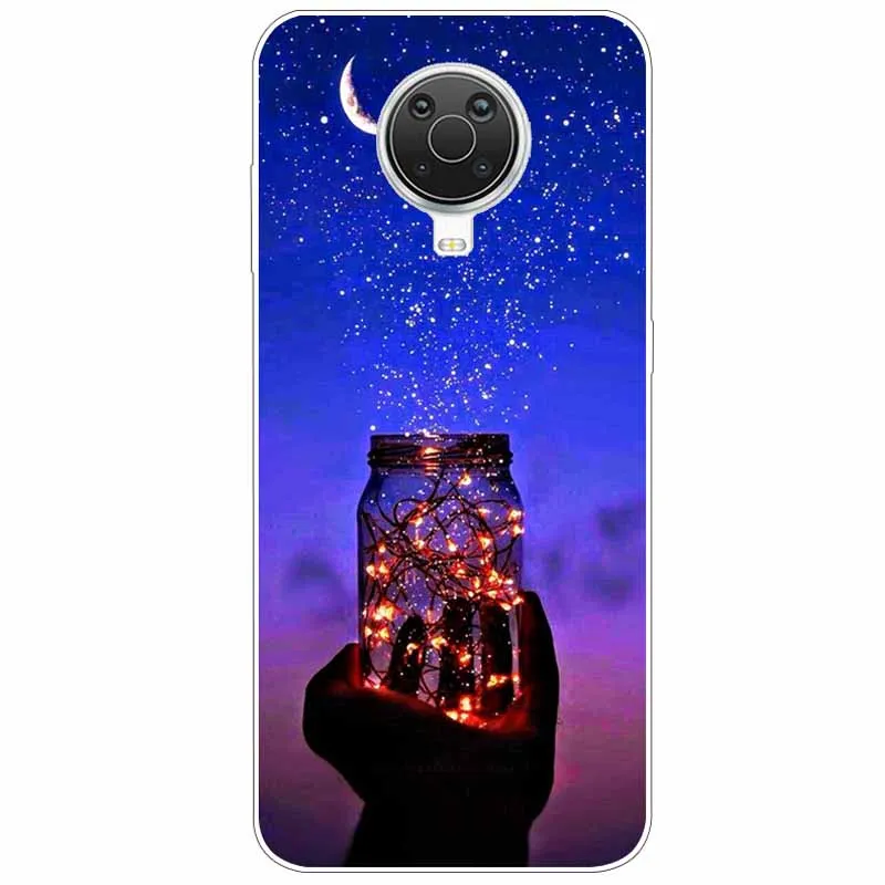 For Nokia G20 G10 Case C20 Soft Silicone Landscape Slim TPU Phone Cover For Nokia G30 Cases Capa For NokiaG20 G 20 Funda Cute phone purse Cases & Covers