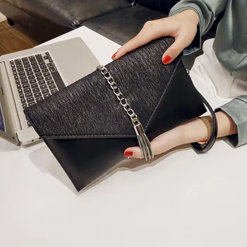 

Handbag women 2019 new fashion clutch bag dress dinner bag banquet tassels clutch bag ladies purse women