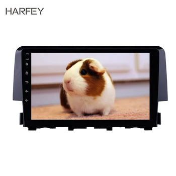 

Harfey 9" Android 9.1 HD Touchscreen car Radio for Honda Civic 2016 GPS Navi support Carplay DVR OBD Rearview camera bluetooth