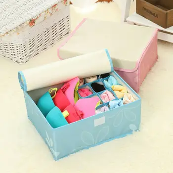 

Drawer Storage Holder Box Bra Underwears Socks Organizer Storage Boxes
