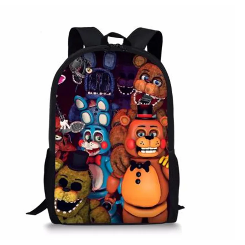 

16-inch Five Nights At Freddys Pattern Kids Backpack Mochila Infantil Ralph School Bag Cartoon Children's Backpack