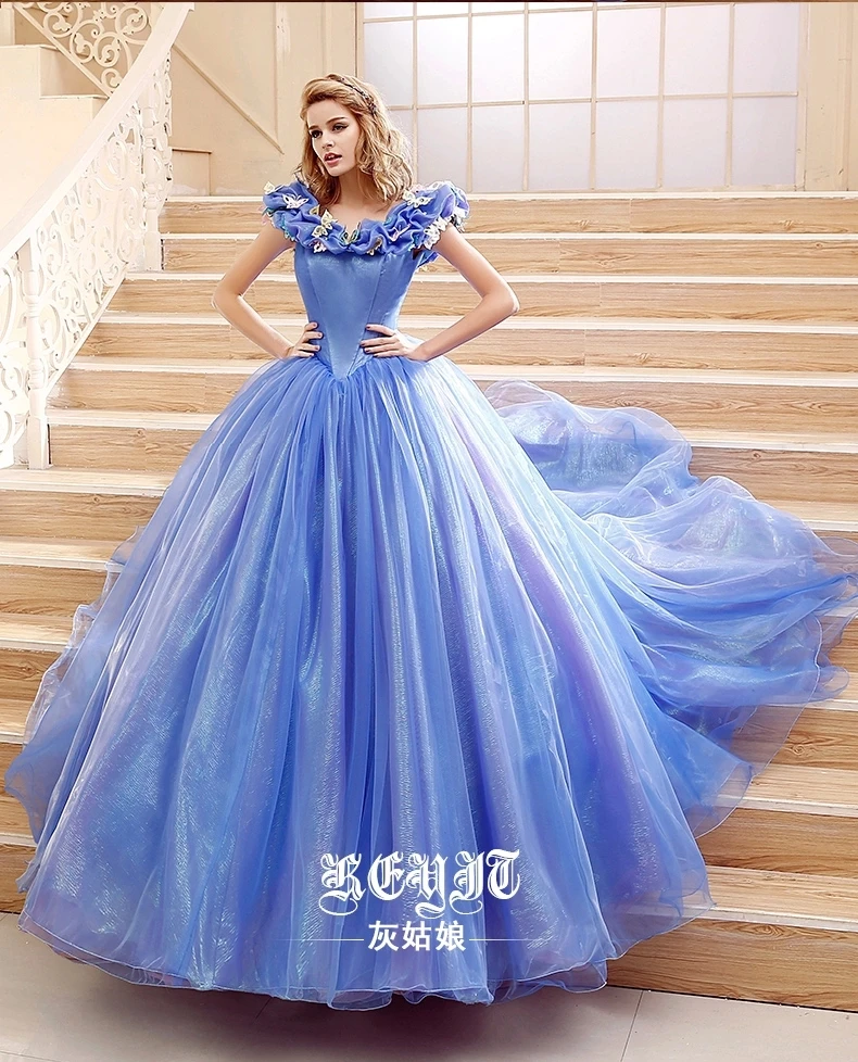 2015 Movie Cinderella Dress Cinderella ...