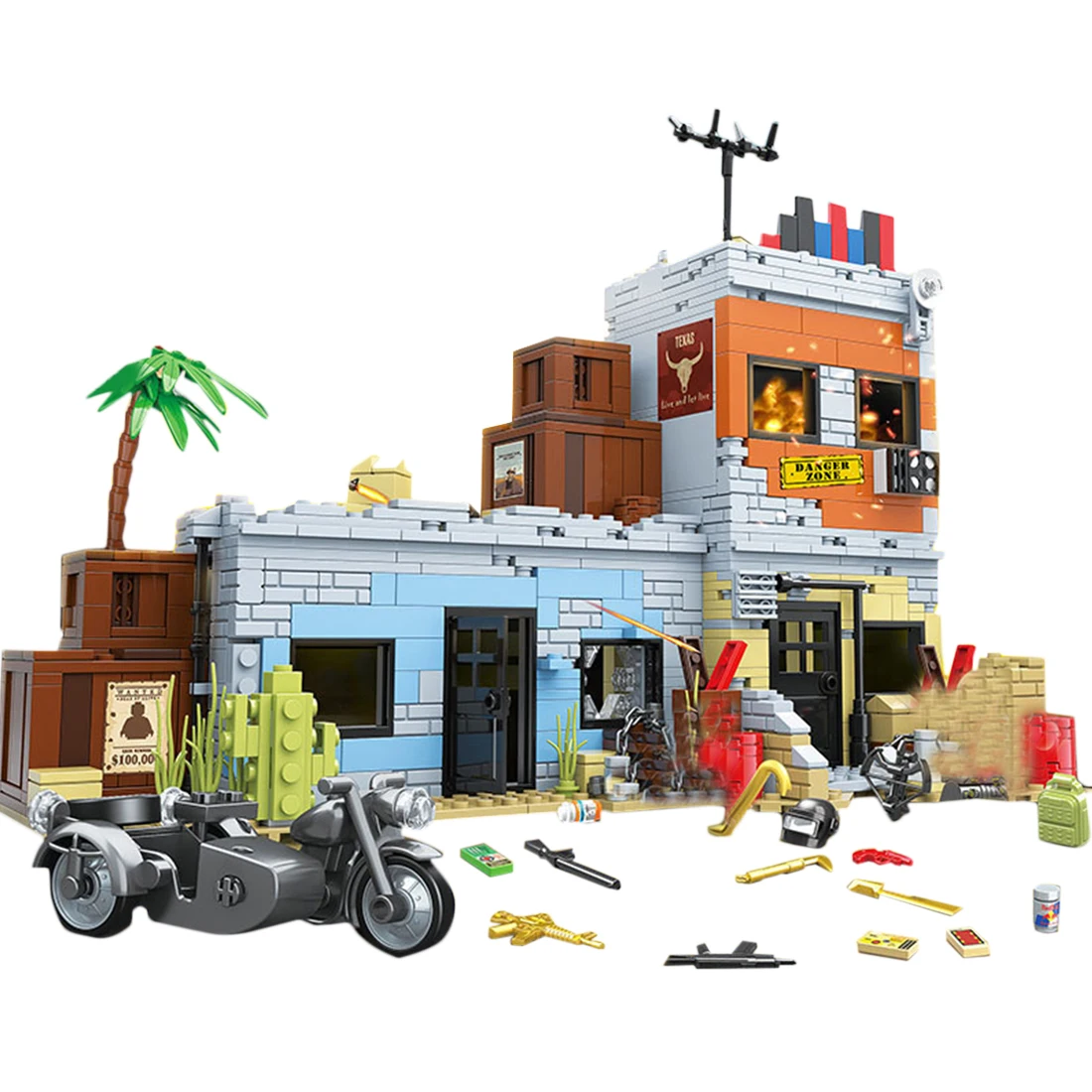 912 шт. Детский конструктор курица | Игрушки и хобби