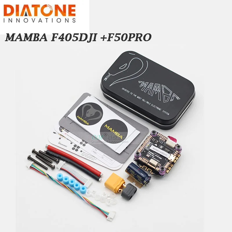 Контроллер полета Diatone/ MAMBA F405DJI и F50PRO 50A 3-6S Dshot 300/600 4 в 1 бесщеточный ESC для моделей RC