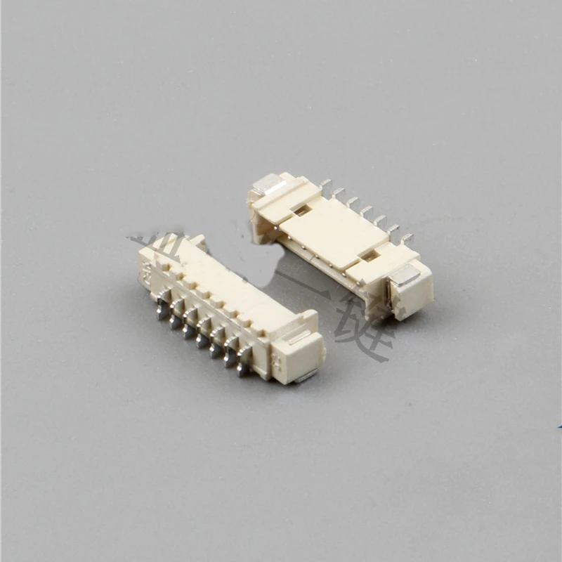 

2000pcs socket FPC cord plug-in seat piece pitch 1.25mm 7Pin pin horizontal patch connector