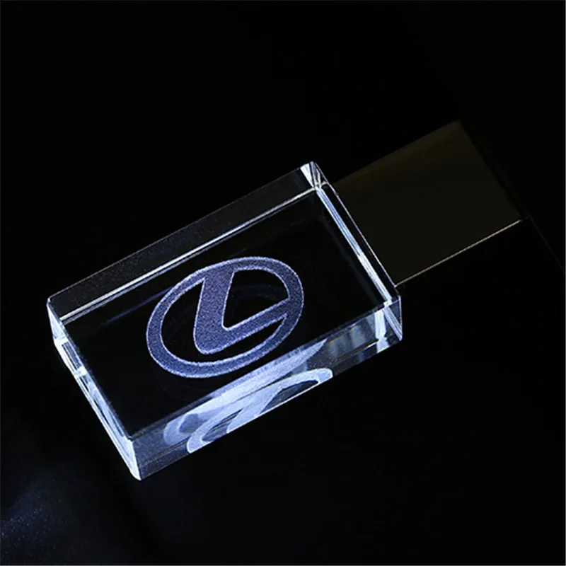 JASTER lexus kristal+ металлический USB флеш-накопитель, флешка, 4 ГБ, 8 ГБ, 16 ГБ, 32 ГБ, 64 ГБ, 128 ГБ, внешняя карта памяти, u-диск - Цвет: White