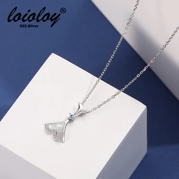 

Loioloy 925 Sterling Silver Skirt Necklace