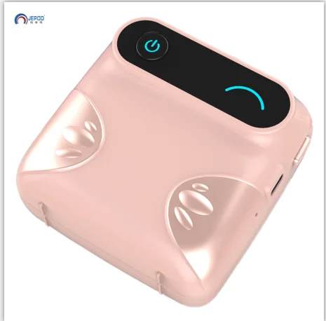 Jepod мини термальный Bluetooth фотопринтер смартфоны POS мини ios Android 58 мм Портативный беспроводной - Цвет: MPeriPage  pink