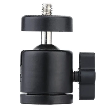 

Mini Ball Head 1/4" Mount for Camera Tripod for SB800 SB900 580EX II vidicon Flash