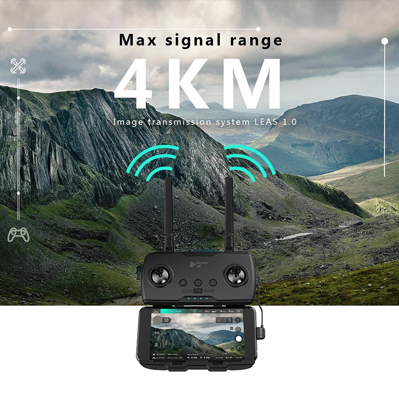 HUBSAN Zino Pro gps 5G Wi-Fi 4 км FPV Дрон р/у вертолет со стальным корпусом в формате 4K UHD, Камера 3-осевому гидростабилизатору 2,4 ГГц Беспроводной RC Дрон Квадрокоптер RTF
