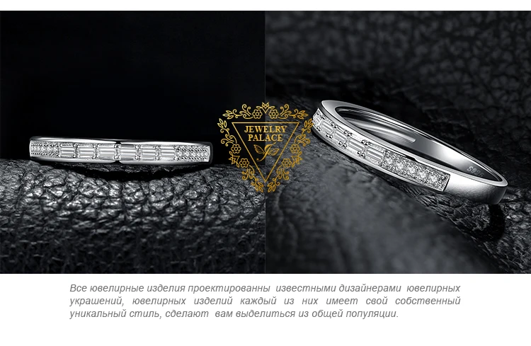 JewelryPalace кубического циркония половина Eternity свадебный набор каналов полоса 925 пробы Серебряное кольцо Красивая Новинка; Лидер продаж для Для женщин