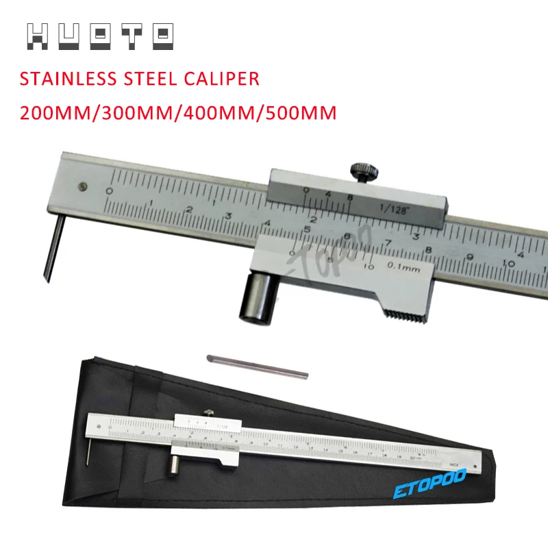 Details about   200mm Parallel Stainless Steel Marking Gauge Vernier Caliper W/Carbide bar Re 