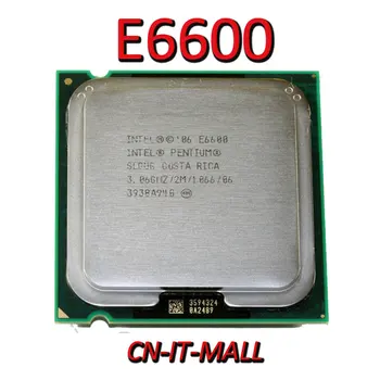 

Pulled Core E6600 CPU 2.4GHz 4M 2 Core 2 Threads LGA775 Processor