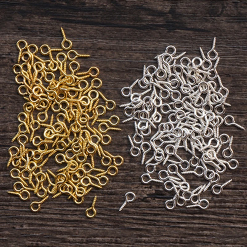 100 шт./лот небольшие гвозди в форме овечьих глаз сплав материал винт аксессуары