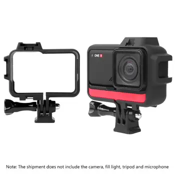 

Anti-fall Protective Frame Anti-collision Cold Boot Expansion Adapter Cover Protector for Insta 360 ONE R Camera