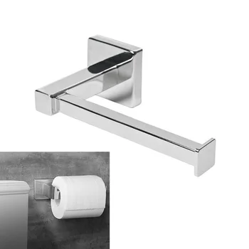 

Wall Mount Stainless Steel Toilet Paper Stand WC Paper Tissue Cell Phone Holder Bedroom Lavatory Storage Organizer Accessories